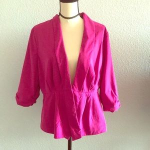 Elle Pink Blazer style -Lightweight size XL